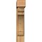 Ekena Millwork Olympic Block Rough Sawn Bracket w/ Offset Brace, Western Red Cedar, 8"W x 28"D x 40"H BKT0806X28X40OLY05RWR - alternate 3